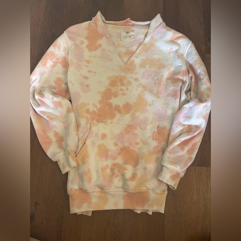 Aerie Women’s Offline Oversized French Terry Pullover Tie-Dye Sweater X Small
